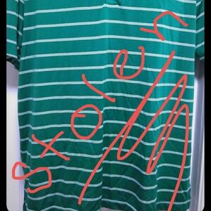 New Green Addias Golf Shirt